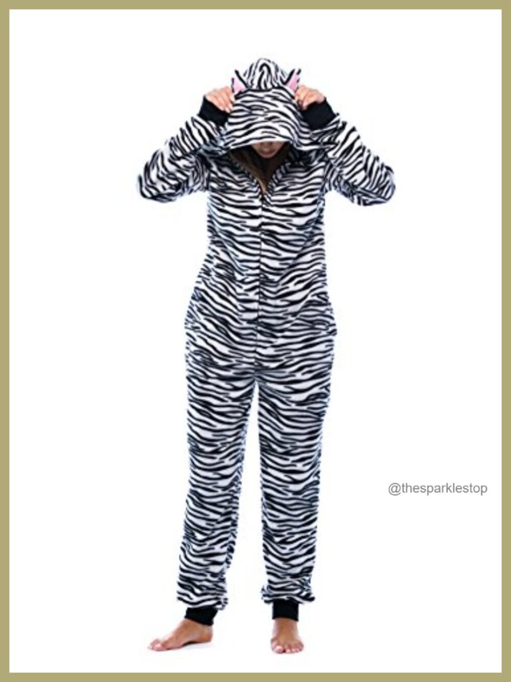 Just Love Adult Onesie Animal Print Pajama
